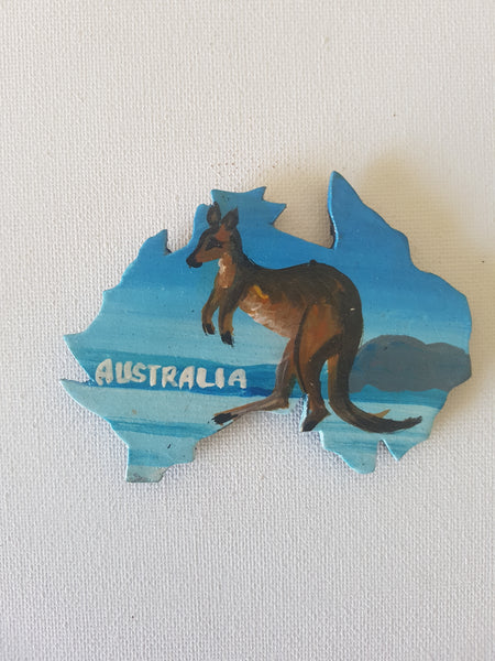 Aussie map Fridge Magnet