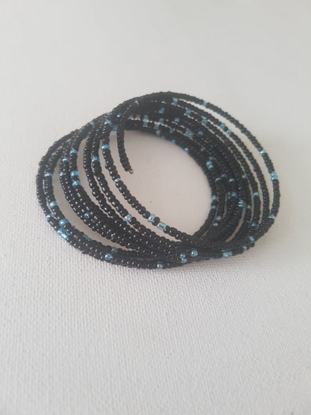 Navy blue Slinky Bracelet