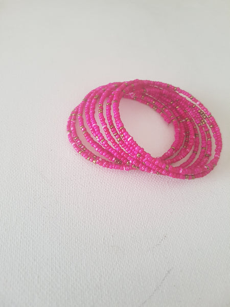 Pink Slinky Bracelet