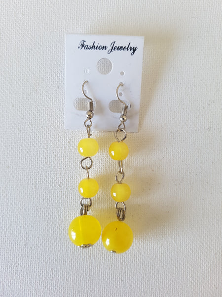 3 tier Yellow Marbles