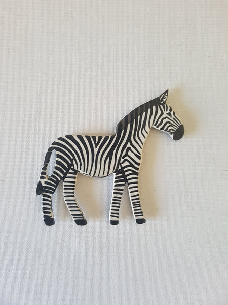 Zebra Fridge magnet A